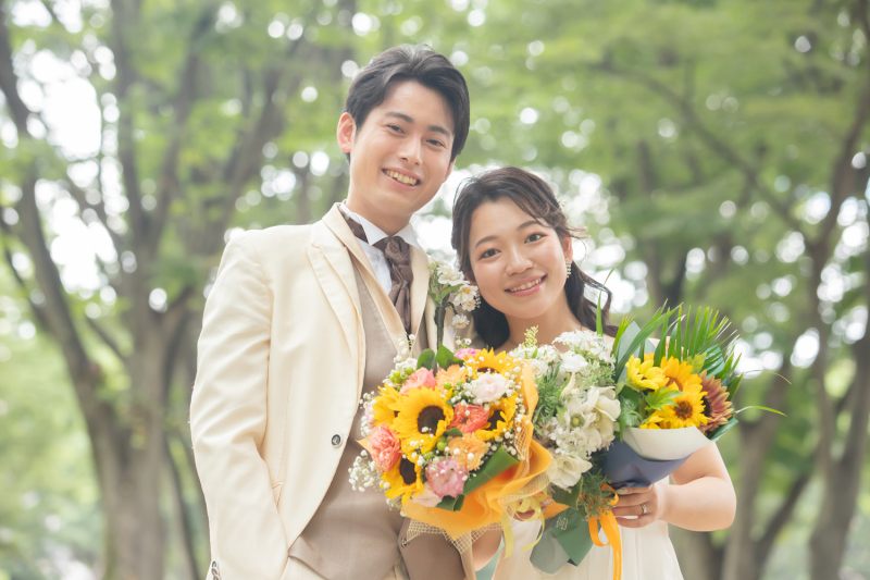 定禅寺通り 洋装撮影