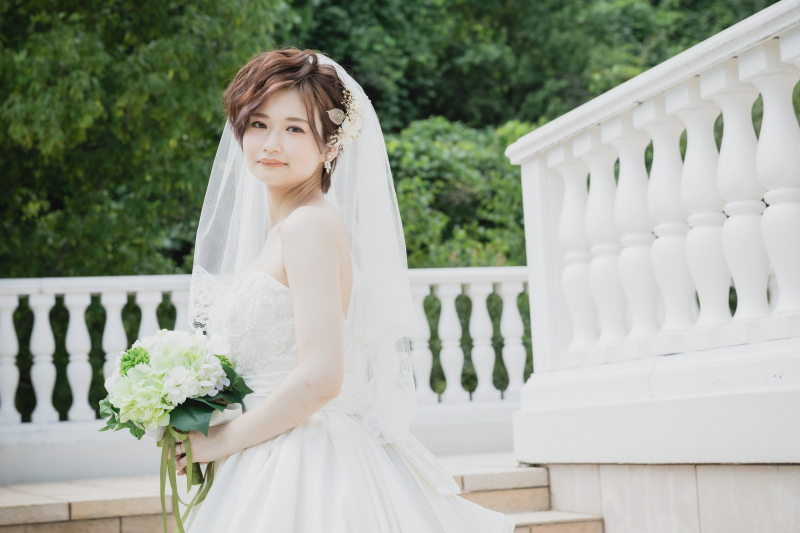 ご新婦様のソロショット