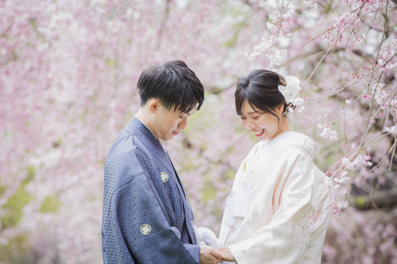 ピンクに包まれて