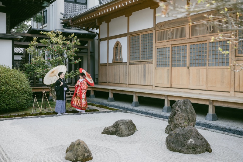 石庭にて