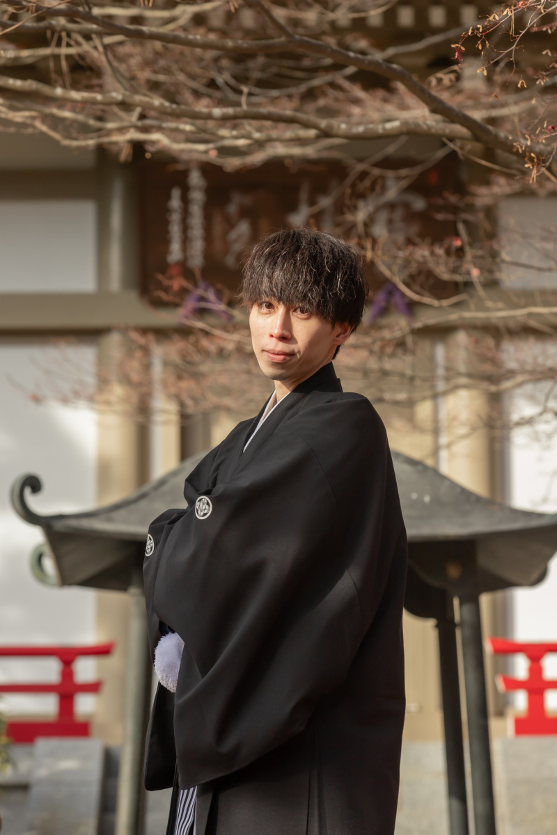 ご新郎様ソロショット