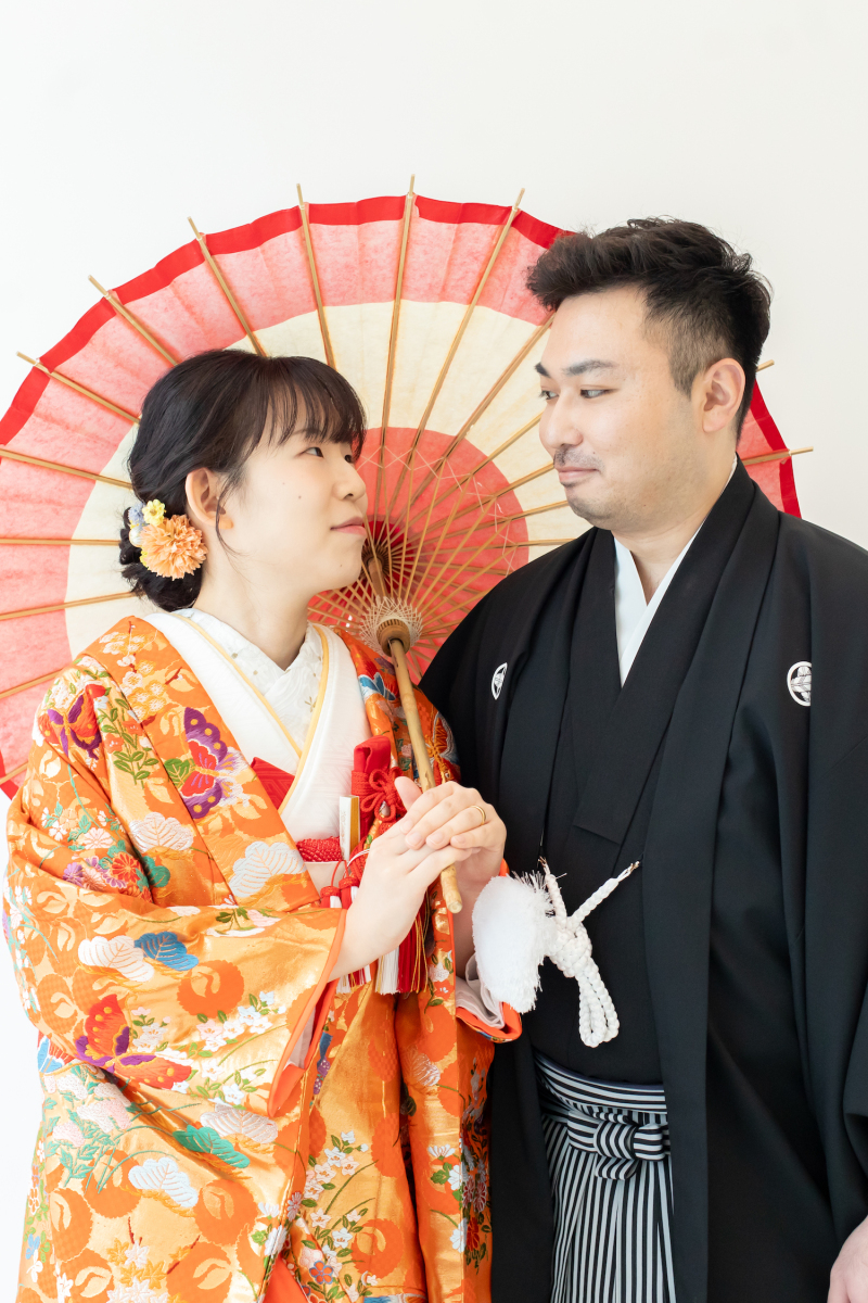 番傘でさらに華やか!
