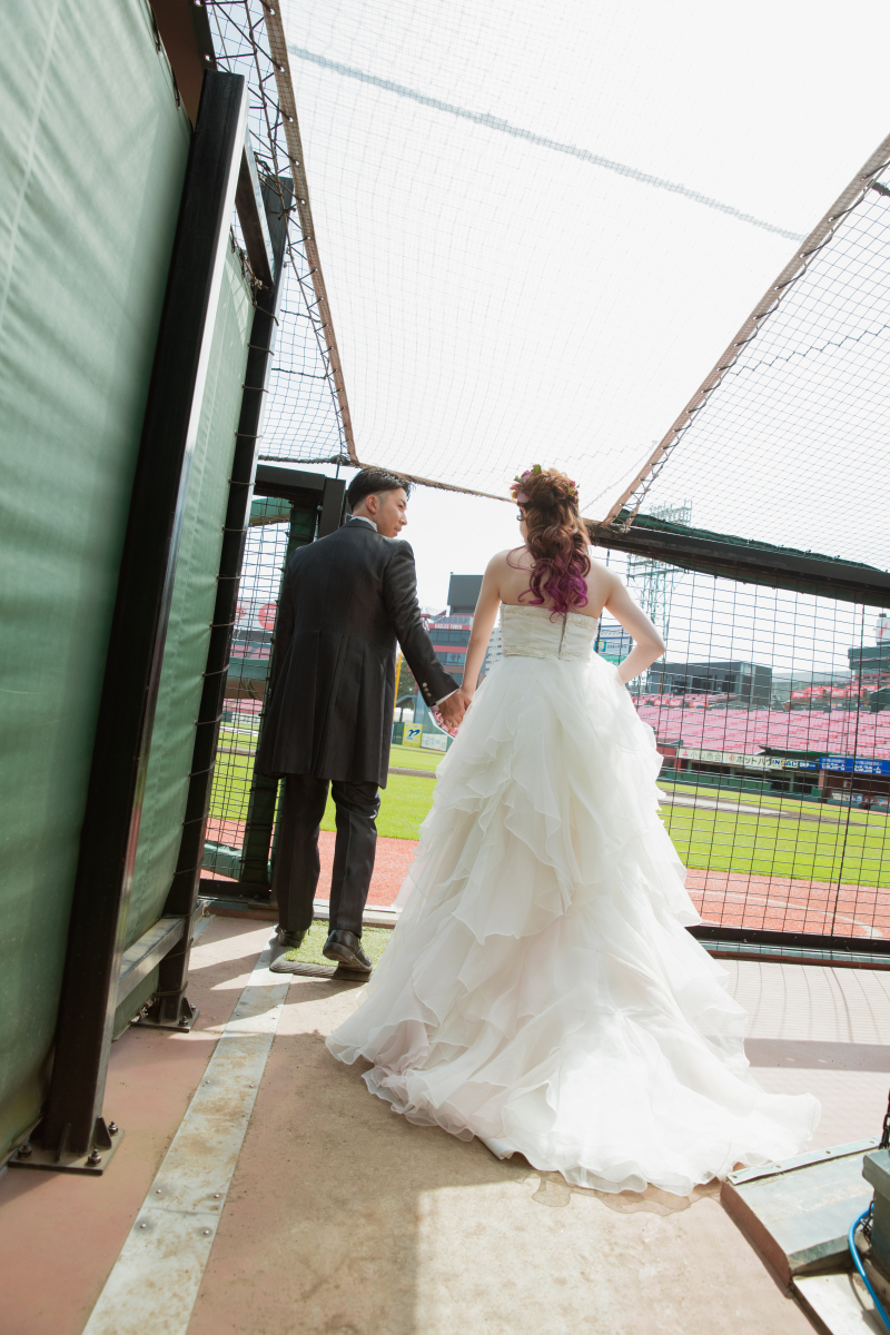 グラウンドへ！