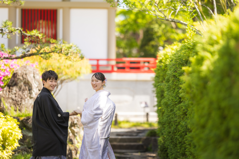 三重塔と一緒に!