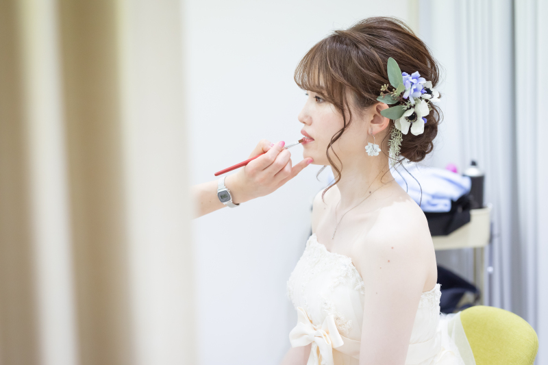 ご新婦様お支度♪