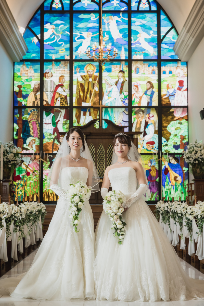 オーソドックスなツーショット