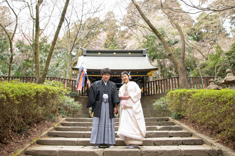 階段で並んで♡