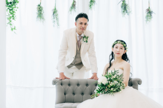 洋装　スタジオ撮影