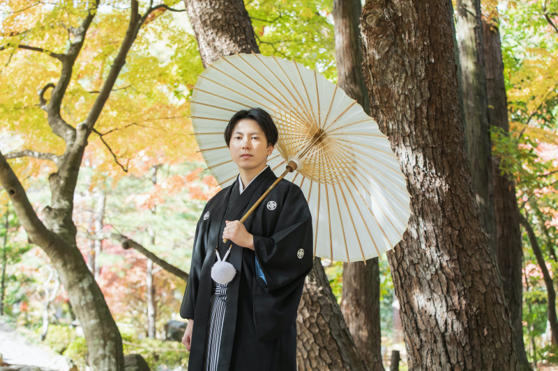 ご新郎様ソロショット