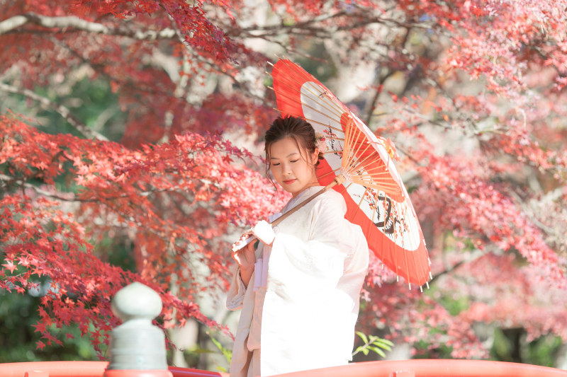 新婦様のソロショット