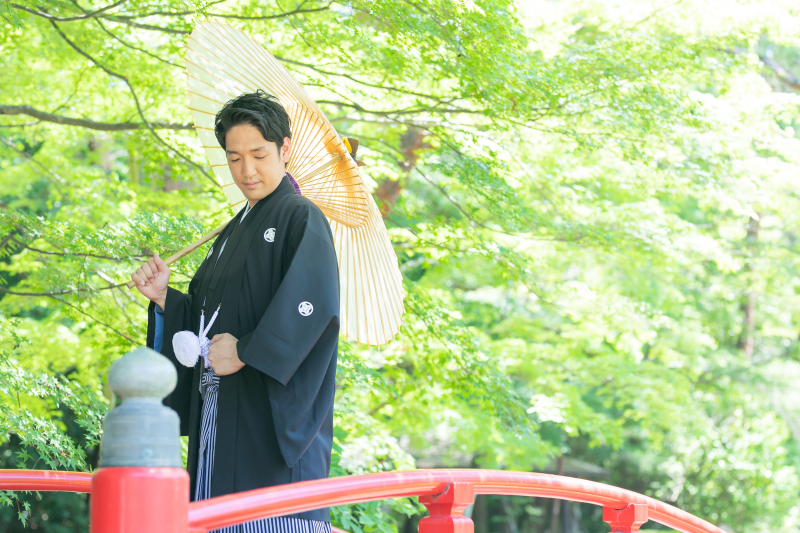 ご新郎様　ソロショット