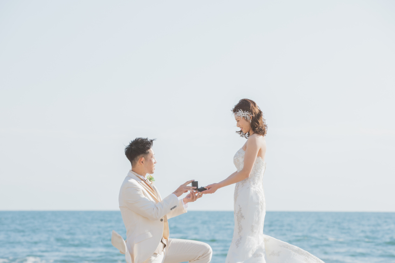 プロポーズシーン