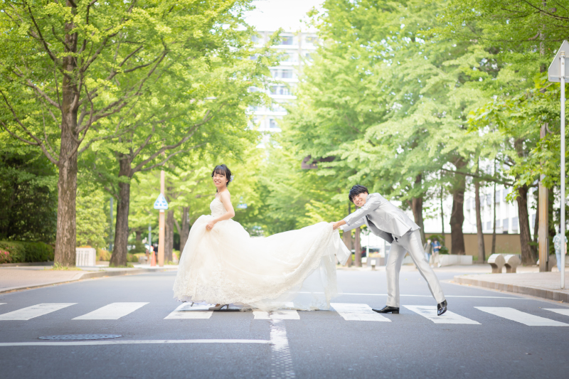 横断歩道ショット！