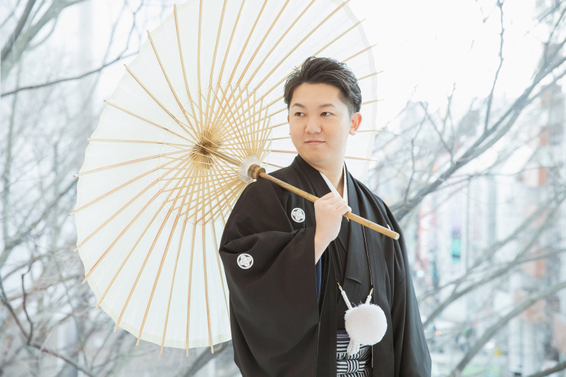 ご新郎様ソロショット