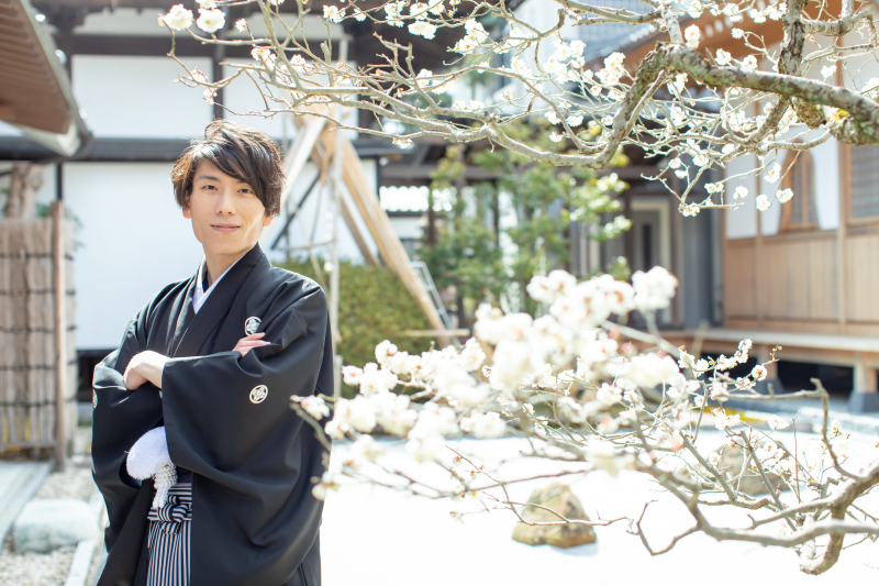 ご新郎様ソロショット