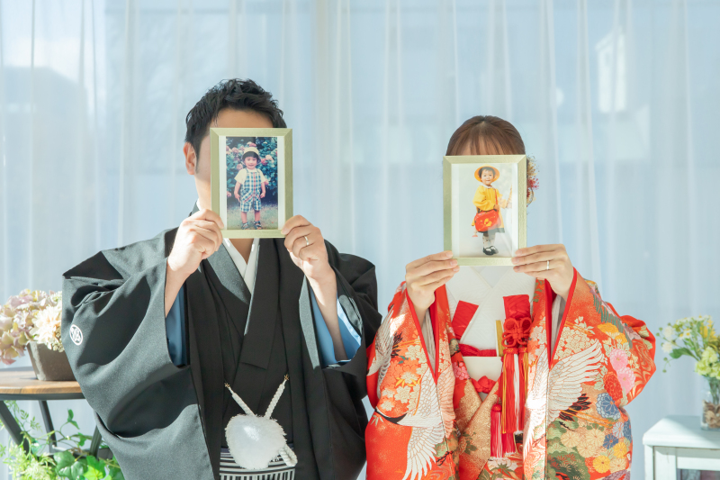 小さい頃のお写真と