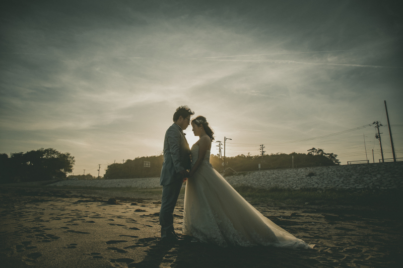 少しずつ日が沈み