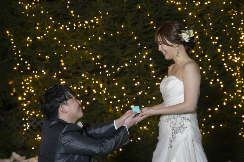 プロポーズシーン