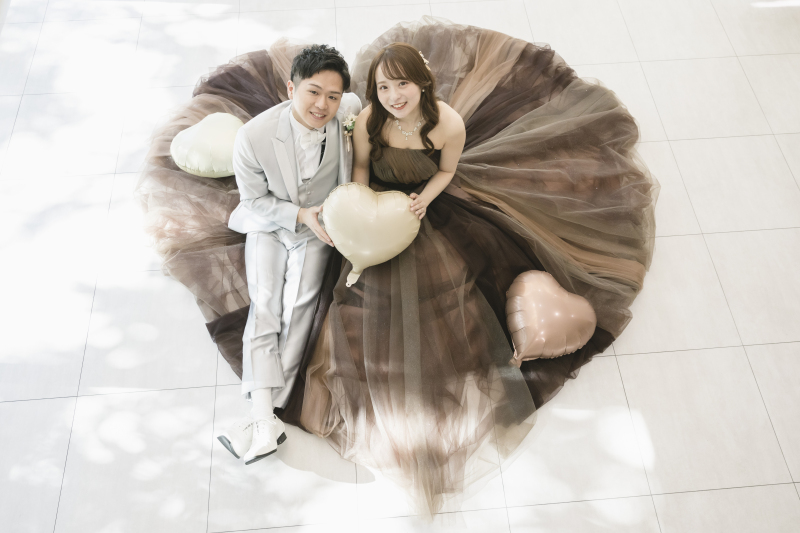 ハートが溢れる一枚