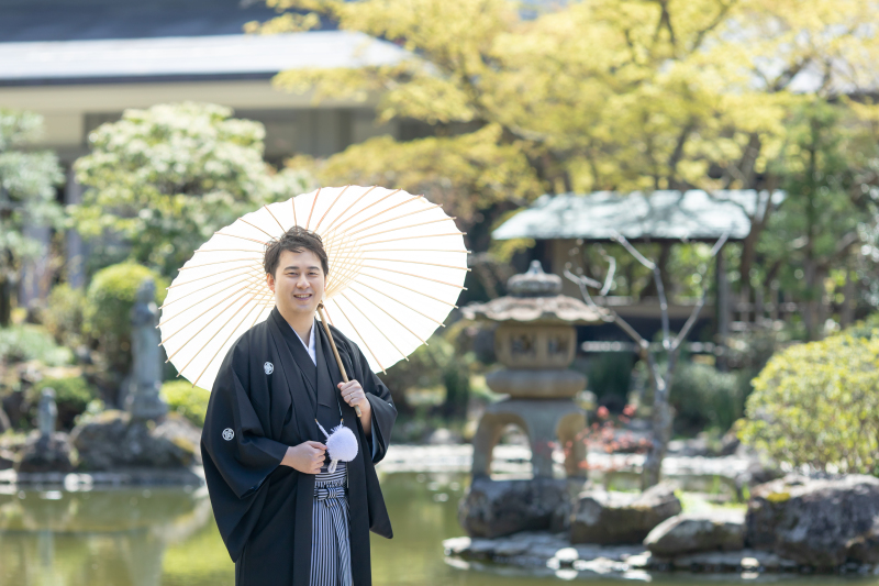 ご新郎様ソロショット