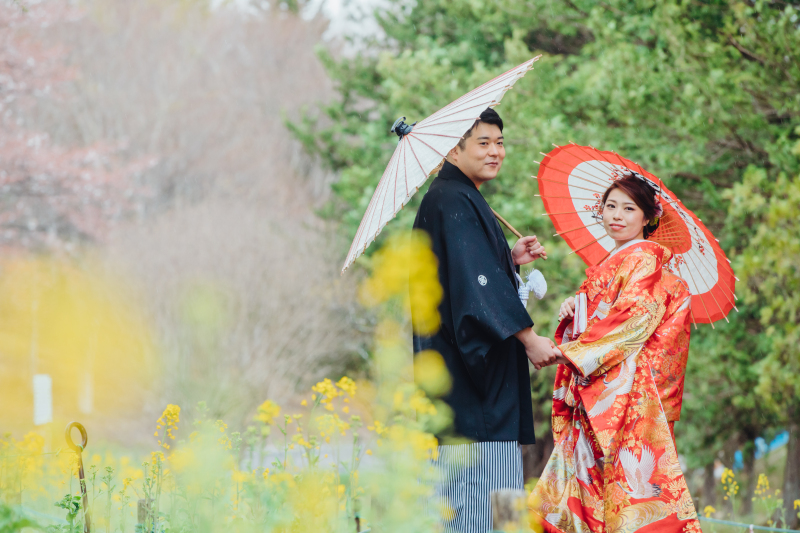 自然に囲まれて