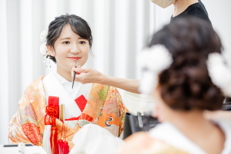 お支度ショットから♪