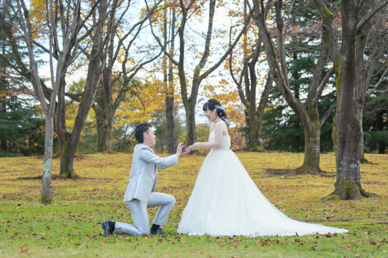 プロポーズシーン