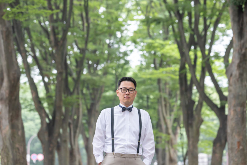 ご新郎様　ソロショット