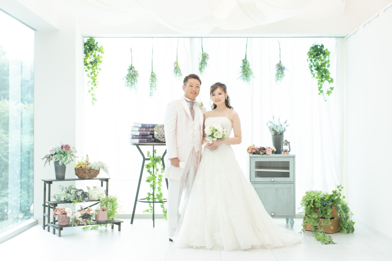 スタジオにて洋装撮影！