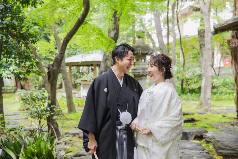 向かい合うお二人