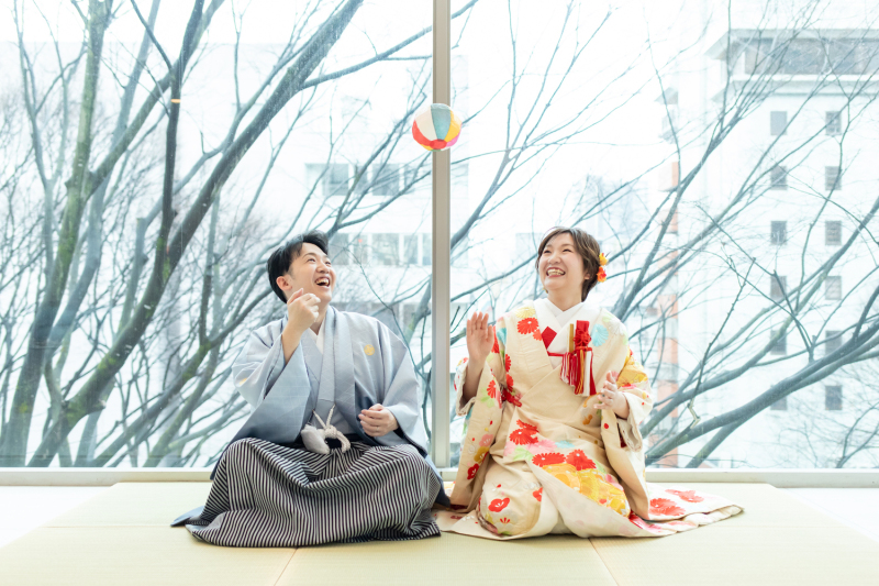 遊びながら撮影♪