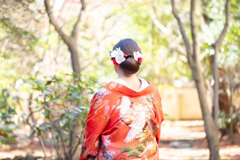 ご新婦様のこだわりが詰まったヘアスタイル♡
