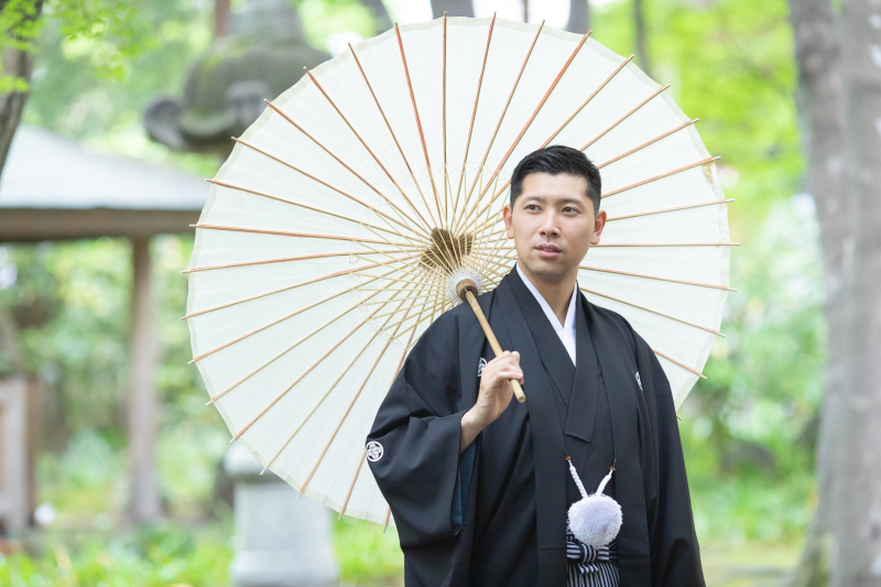 ご新郎様ソロショット