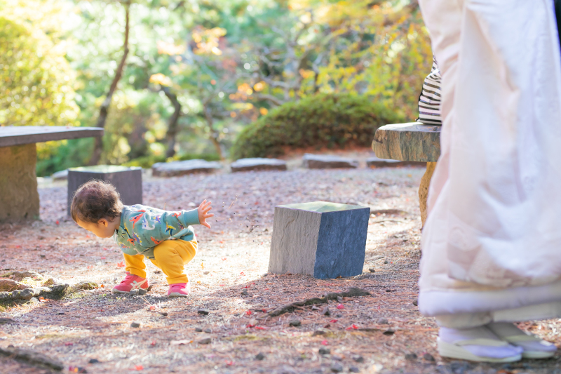 お子様と・・・♡