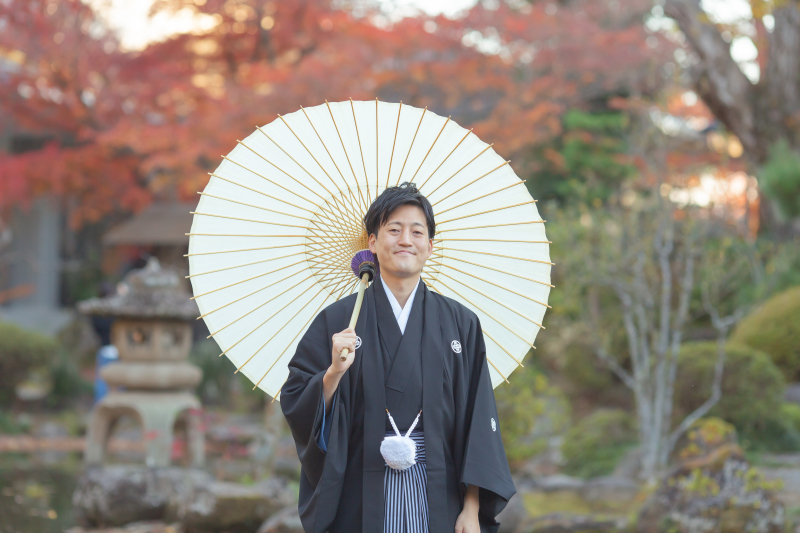 ご新郎様ソロショット