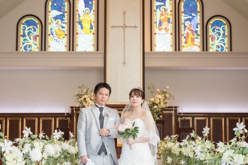 チャペル撮影スタート！