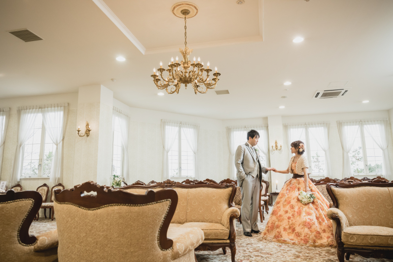 チャペルでフォトウエディング 