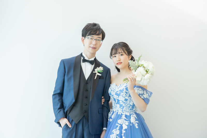 3着目はカラードレスで