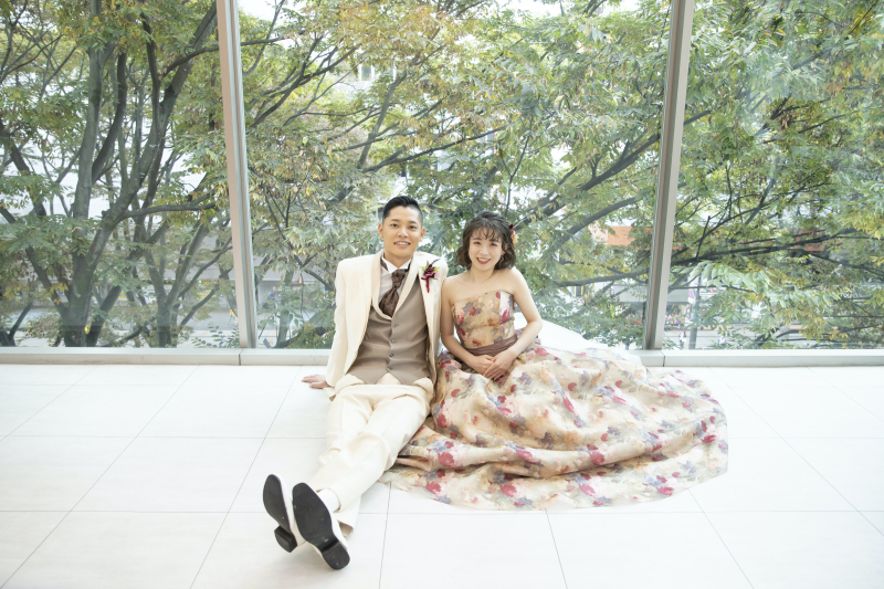 お座りショット