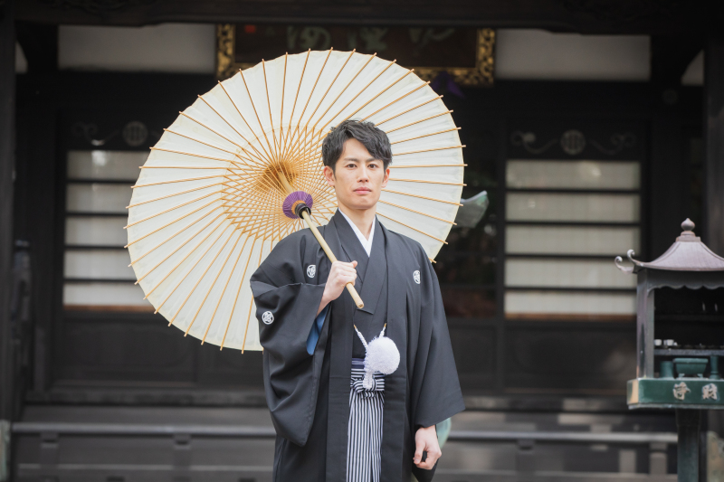 ご新郎様ソロショット