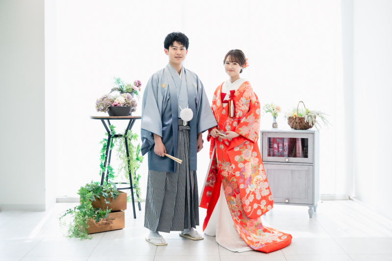和装撮影からスタートです！