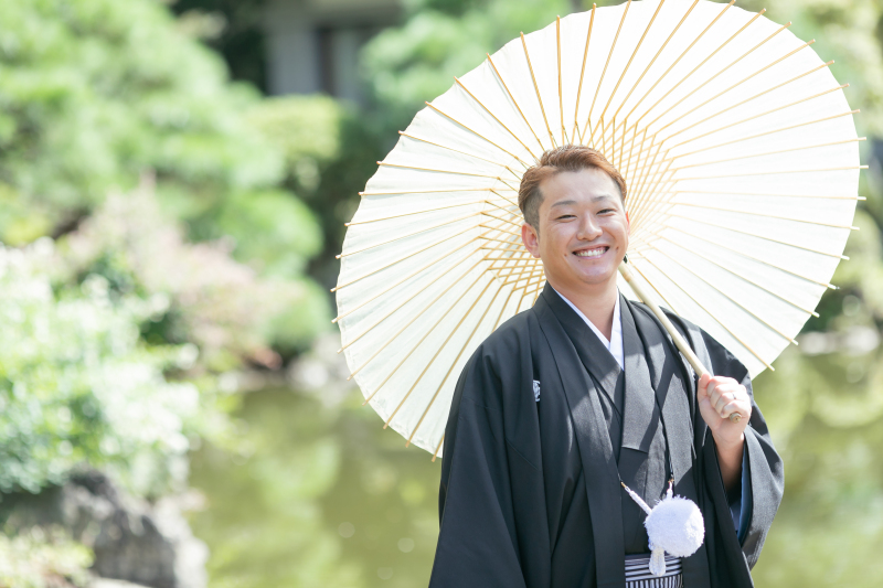 ご新郎様ソロショット