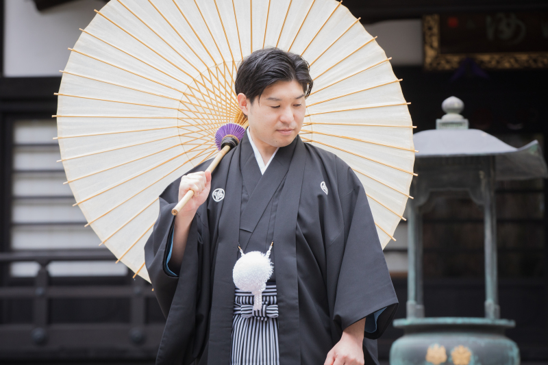 ご新郎様ソロショット