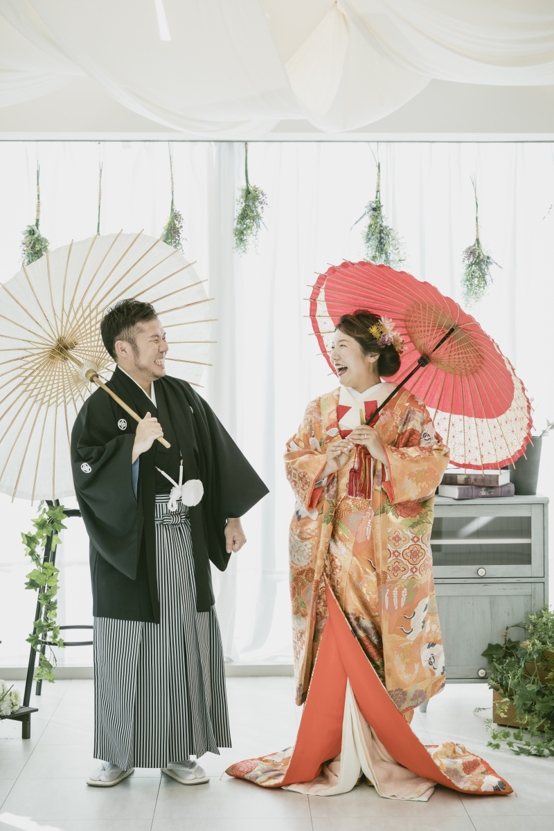 番傘を持って☆