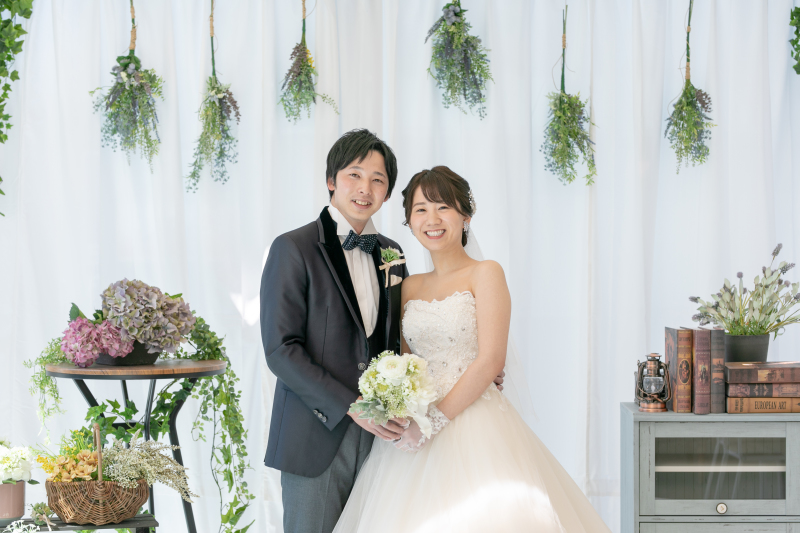 スタジオでは洋装