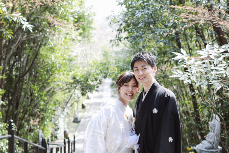 寄り添うお二人♡