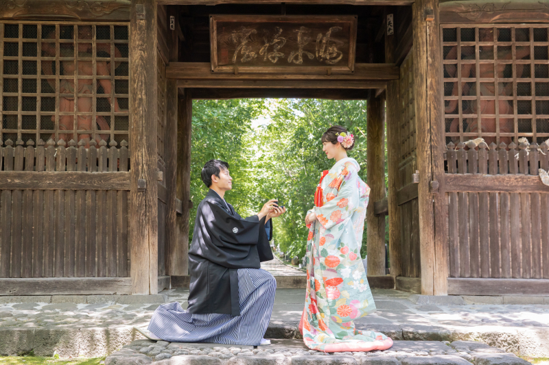 プロポーズ風も