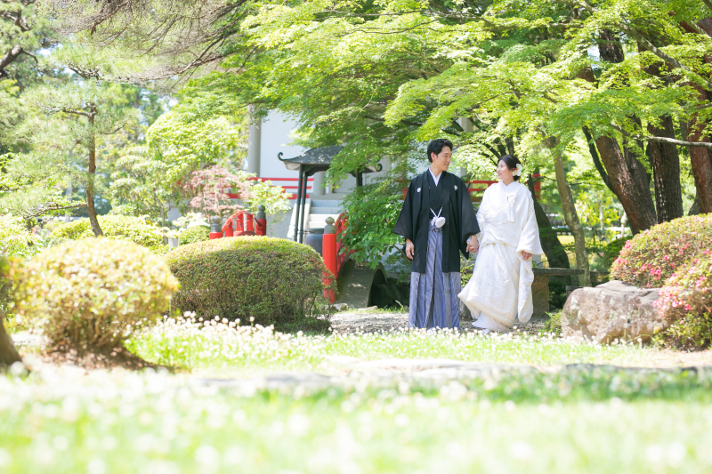 お散歩しながら