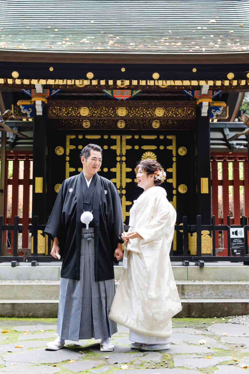 涅槃門から撮影スタート♡