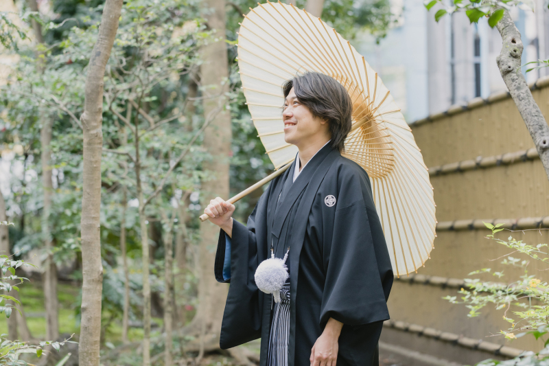 ご新郎様　ソロショット